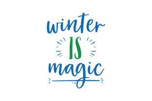 Winter is Magic: Graphics for Crafts
